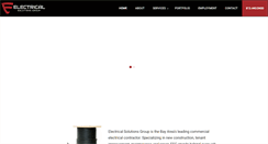 Desktop Screenshot of electricalsolutionsgrp.com